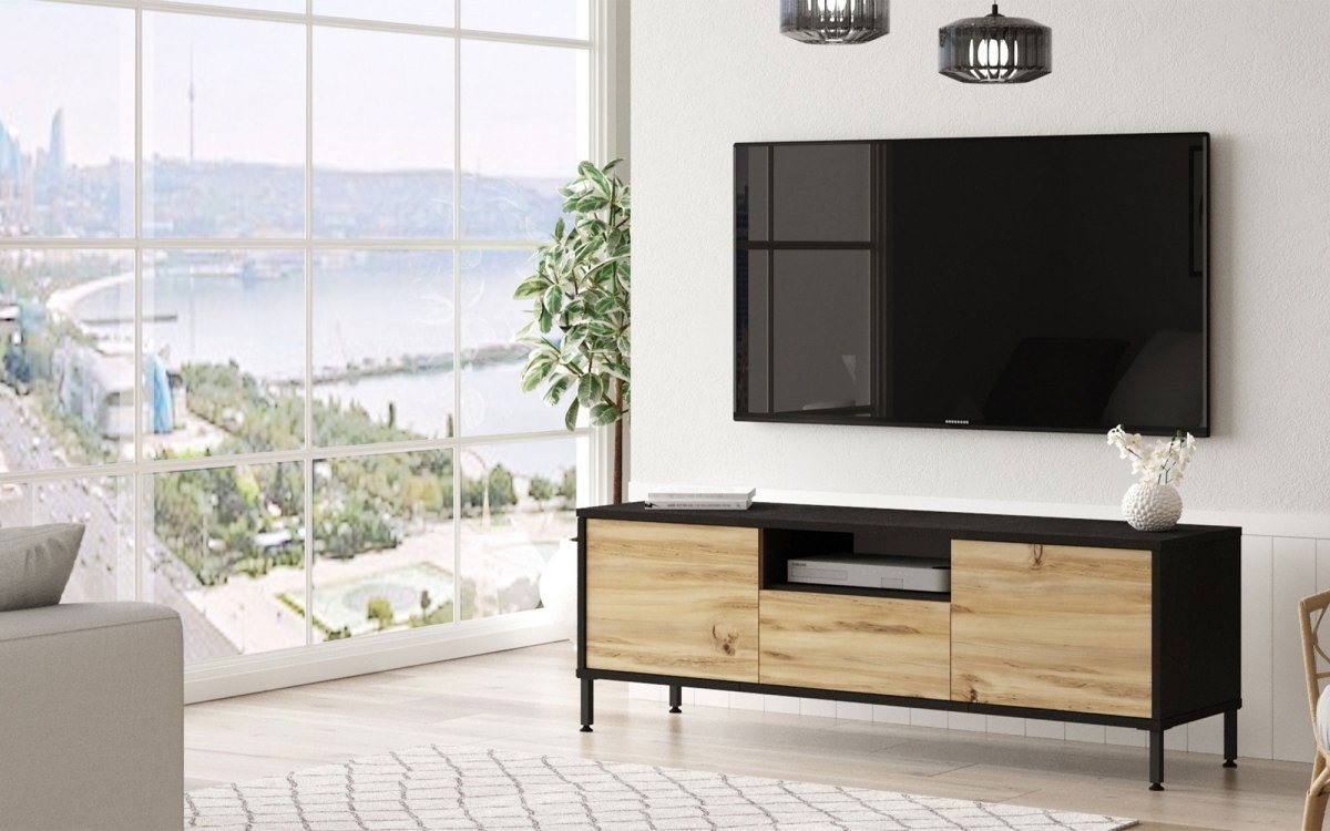Luxusbetten24 Sideboard Designer TV Lowboard Cortino, symmetrische Formen Luxusbetten24 Sideboard Designer TV Lowboard Cortino, symmetrische Formen von Luxusbetten24