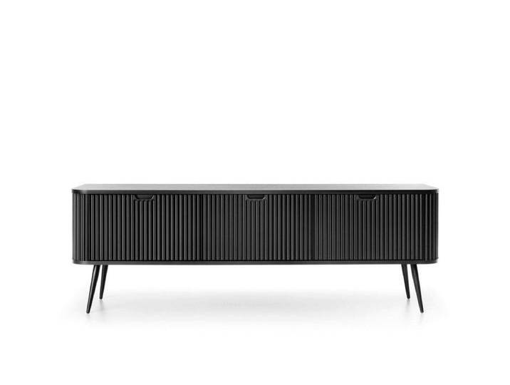 Luxusbetten24 Sideboard Designer TV Lowboard Zelo, schwarz, Schwarz, Schwarz Luxusbetten24 Sideboard Designer TV Lowboard Zelo, schwarz, Schwarz, Schwarz von Luxusbetten24