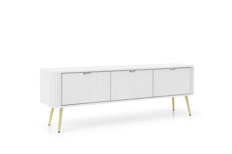 Luxusbetten24 Sideboard Designer TV Lowboard Zelo von Luxusbetten24