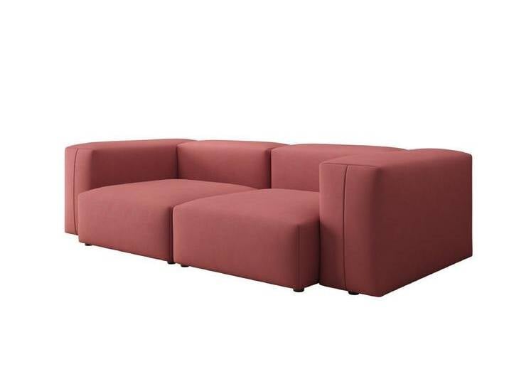 Luxusbetten24 Sofa Designer 2 Sitzer Sofa Snug, in Stoff, rosa, Pink Luxusbetten24 Sofa Designer 2 Sitzer Sofa Snug, in Stoff, rosa, Pink von Luxusbetten24