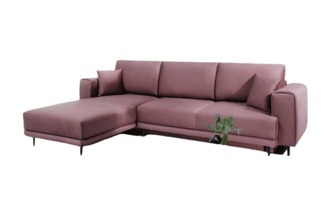 Luxusbetten24 Schlafsofa Designer Sofa Diana, mit Schlaffunktion und Stauraum von Luxusbetten24