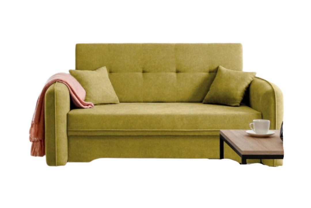 Luxusbetten24 Schlafsofa Designer Sofa Elayn, mit Schlaffunktion von Luxusbetten24