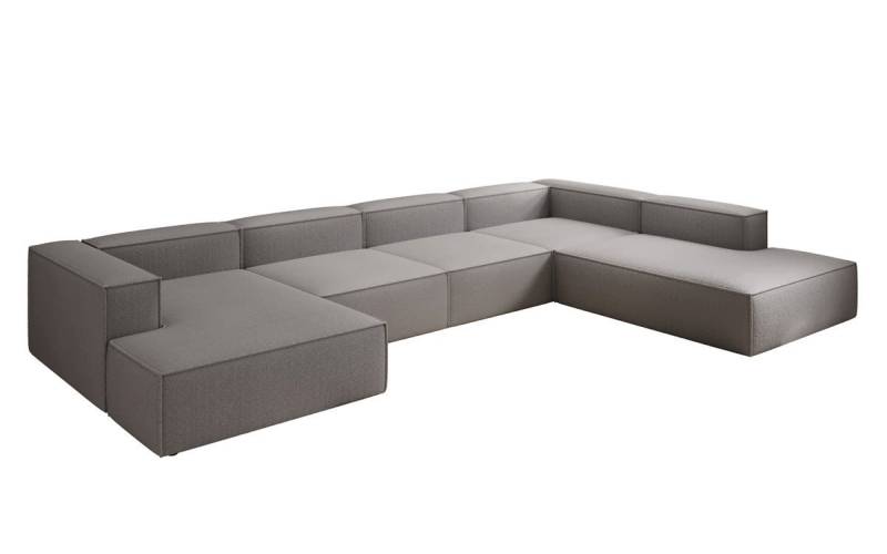 Luxusbetten24 Sofa Designer Sofa Lesley U XXL, mit Bouclé-Bezug Luxusbetten24 Sofa Designer Sofa Lesley U XXL, mit Bouclé-Bezug von Luxusbetten24