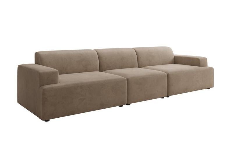 Luxusbetten24 Sofa Designer Sofa Monza 3 Sitzer XXL, in Samt Luxusbetten24 Sofa Designer Sofa Monza 3 Sitzer XXL, in Samt von Luxusbetten24