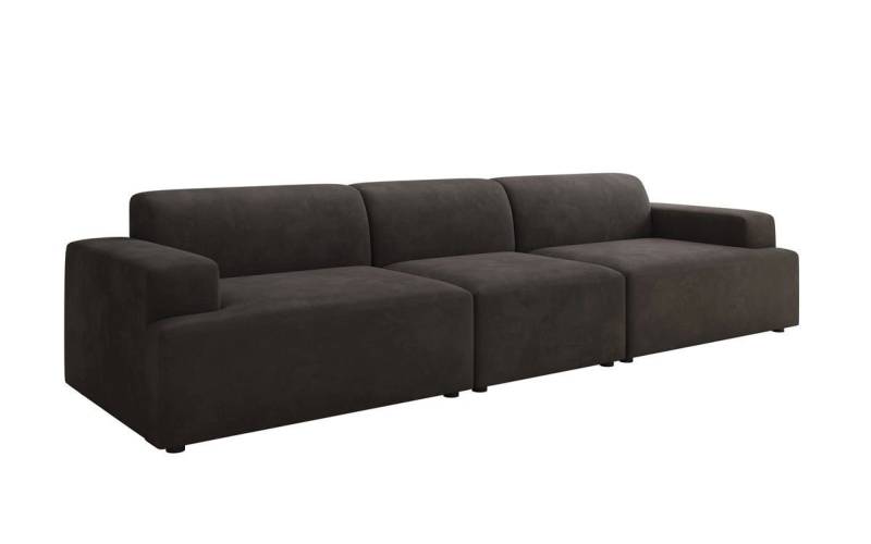 Luxusbetten24 Sofa Designer Sofa Monza 3 Sitzer XXL, in Samt Luxusbetten24 Sofa Designer Sofa Monza 3 Sitzer XXL, in Samt von Luxusbetten24