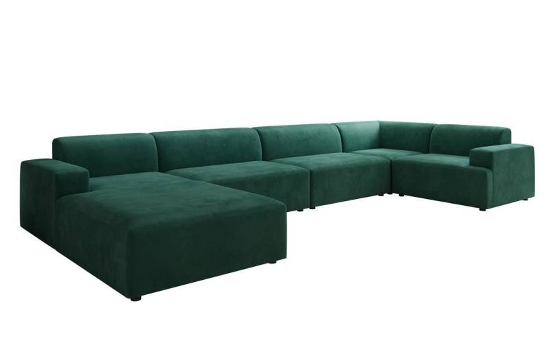 Luxusbetten24 Sofa Designer Sofa Monza U XXL, in Samt Luxusbetten24 Sofa Designer Sofa Monza U XXL, in Samt von Luxusbetten24