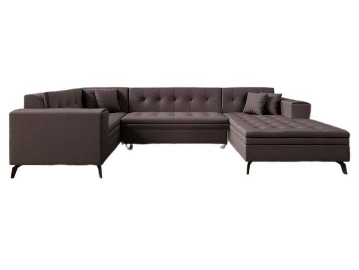 Luxusbetten24 Sofa Designer Sofa Neola, mit Schlaffunktion, braun, Dunkelbraun Luxusbetten24 Sofa Designer Sofa Neola, mit Schlaffunktion, braun, Dunkelbraun von Luxusbetten24