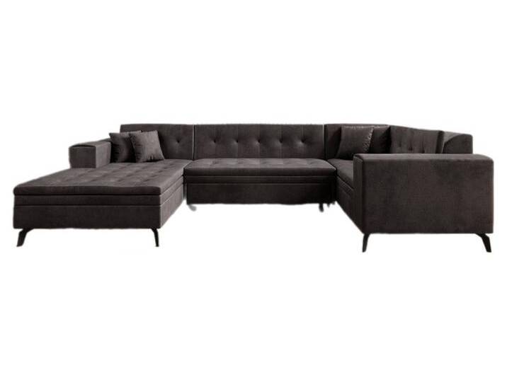 Luxusbetten24 Sofa Designer Sofa Neola, mit Schlaffunktion, braun, Dunkelbraun Luxusbetten24 Sofa Designer Sofa Neola, mit Schlaffunktion, braun, Dunkelbraun von Luxusbetten24