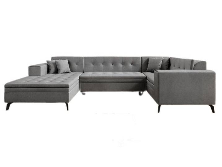 Luxusbetten24 Sofa Designer Sofa Neola, mit Schlaffunktion, grau, Grau Luxusbetten24 Sofa Designer Sofa Neola, mit Schlaffunktion, grau, Grau von Luxusbetten24