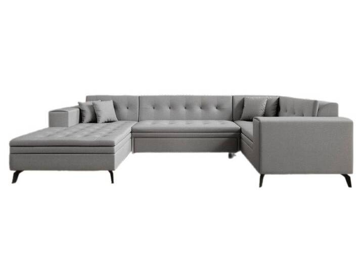 Luxusbetten24 Sofa Designer Sofa Neola, mit Schlaffunktion, grau, Grau Luxusbetten24 Sofa Designer Sofa Neola, mit Schlaffunktion, grau, Grau von Luxusbetten24