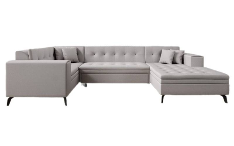 Luxusbetten24 Sofa Designer Sofa Neola, mit Schlaffunktion von Luxusbetten24