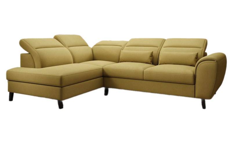Luxusbetten24 Sofa Designer Sofa Nobile, mit verstellbarer Rückenlehne von Luxusbetten24