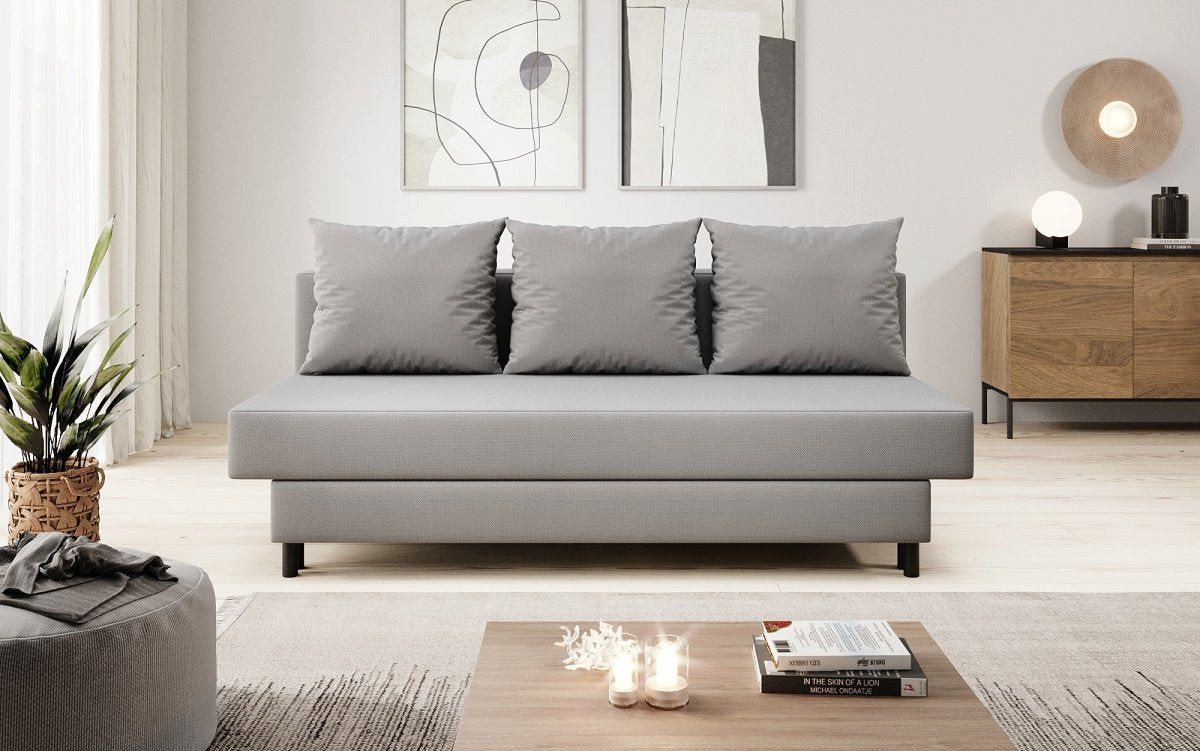 Luxusbetten24 Schlafsofa Designer Sofa Velio, mit Schlaffunktion von Luxusbetten24