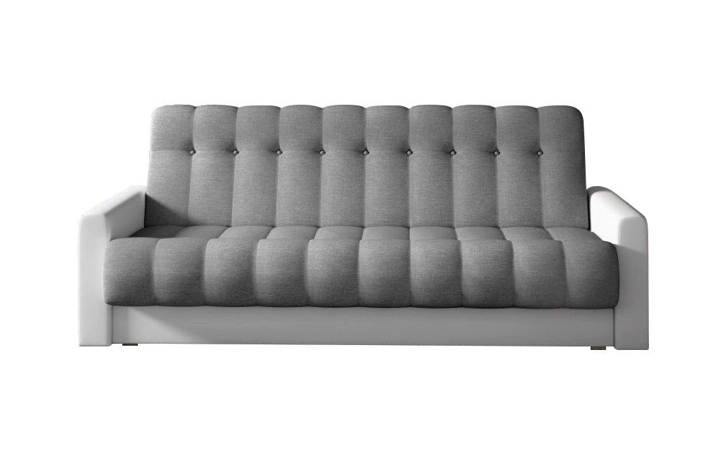 Luxusbetten24 Schlafsofa Designer Sofa Vido, mit Schlaf- und Klappfunktion von Luxusbetten24