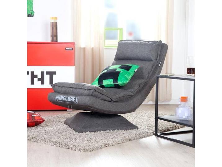 Minecraft Gaming-Sessel ?BlockMaster? ? drehbar & verstellbar mit XL-Polsterung - Luxusbetten24 von Luxusbetten24