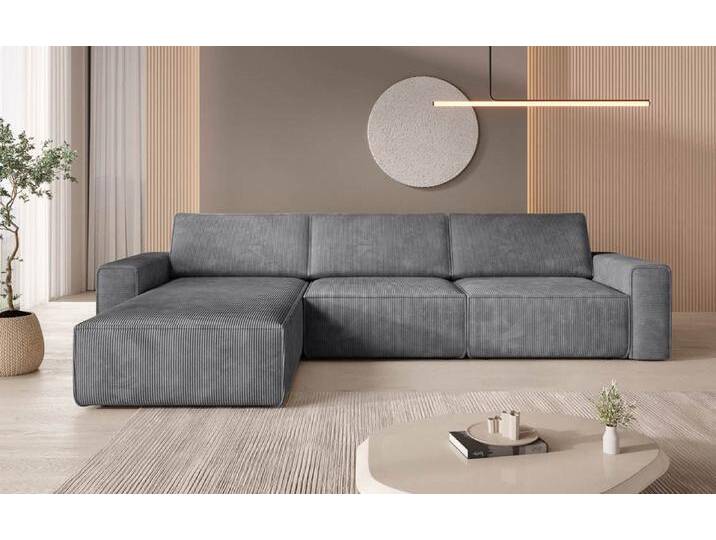 Modulares Ecksofa Yuma L aus Cord - Rechts - Grün - Cord - Luxusbetten24 Modulares Ecksofa Yuma L aus Cord - Rechts - Grün - Cord - Luxusbetten24 von Luxusbetten24