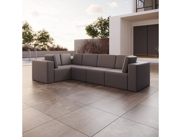 Modulares Gartensofa Eden L Maxi - Beige - Links - Luxusbetten24 Modulares Gartensofa Eden L Maxi - Beige - Links - Luxusbetten24 von Luxusbetten24