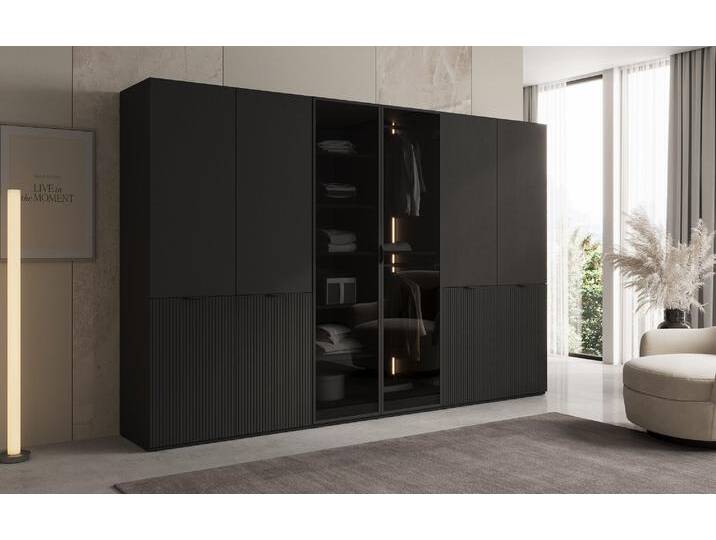 Modulo Sano ? Modularer Kleiderschrank mit Glas- und Strukturfront - Grau - Luxusbetten24 Modulo Sano ? Modularer Kleiderschrank mit Glas- und Strukturfront - Grau - Luxusbetten24 von Luxusbetten24