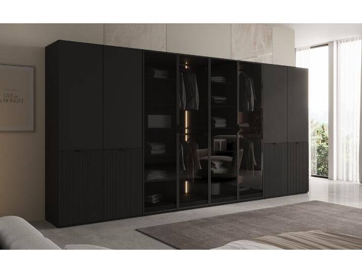 Modulo Verno ? Modularer Design-Kleiderschrank mit Glas- und Strukturfront - Grau - Luxusbetten24 Modulo Verno ? Modularer Design-Kleiderschrank mit Glas- und Strukturfront - Grau - Luxusbetten24 von Luxusbetten24