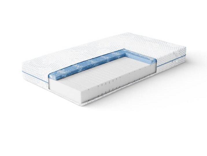 NightSense® Gelax® Gelschaum-Matratze - 100x200 - H3 (70-100kg) - Luxusbetten24 von Luxusbetten24