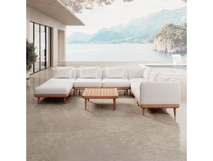 Nouri Wohnlandschaft I ? Aevora? Kollektion - Weiß - Luxusbetten24 von Luxusbetten24