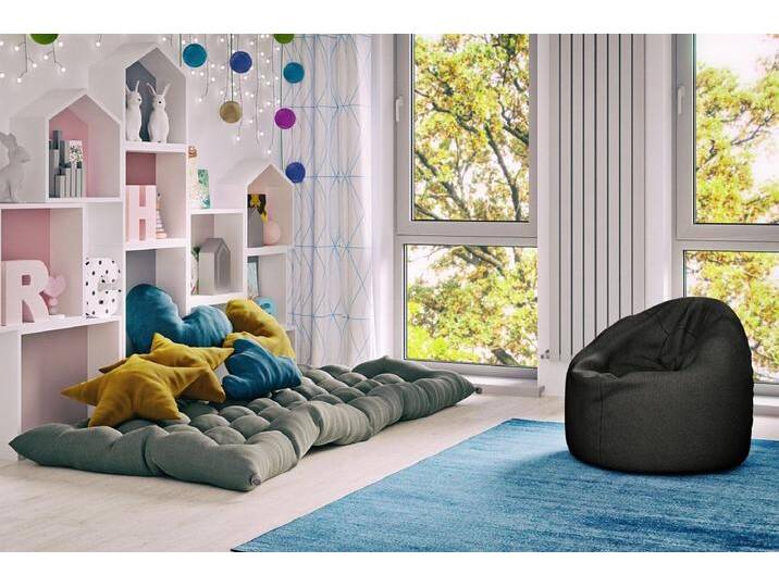 Sitzsack Jenna - Senfgelb - Luxusbetten24 von Luxusbetten24