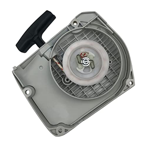 Luxuypon 1 x Seilzugstarter kompatibel mit Sti-hl 034 AV 034AV MS 340 Kettensägen-Rückstoßstarter, Gartenwerkzeug, Ersatzteile von Luxuypon