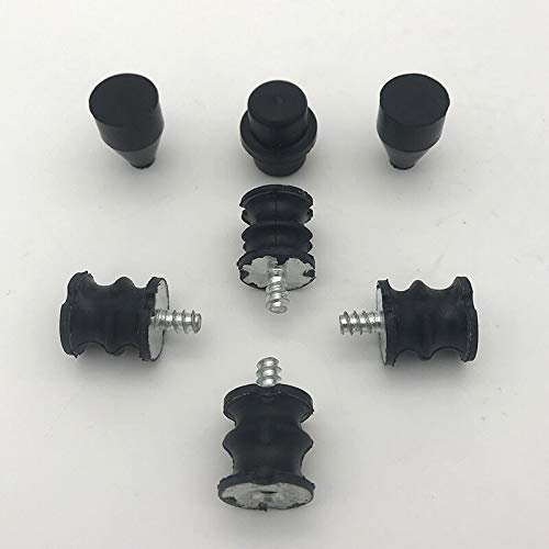 Luxuypon Gummi Frontgriff Isolator Puffer Stoßdämpfer Set Kompatibel mit Hus-Husqvarna 136 137 141 142 Kettensäge Ersatzteile von Luxuypon