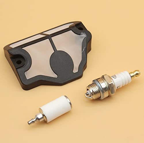 Luxuypon Luftfilter Gas Kraftstoff Filter Zündkerze Service Kit für HusQVARNA Kettensäge 36 41 136 LE 137 137E 141 141LE 142 142E von Luxuypon