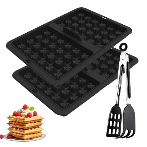 Ninja Heißluftfritteuse Zubehör,2 Stück Waffeleinsatz & Backschaleneinsatz,Kompatibel mit Ninja AF400EU,AF451EU,AF500EU,Belgische Waffeleisen Silikon Zubehör,Waffelmaker für Airfryer,Zubehörset Ninja Heißluftfritteuse Zubehör,2 Stück Waffeleinsatz & Backschaleneinsatz,Kompatibel mit Ninja AF400EU,AF451EU,AF500EU,Belgische Waffeleisen Silikon Zubehör,Waffelmaker für Airfryer,Zubehörset von Luxvara
