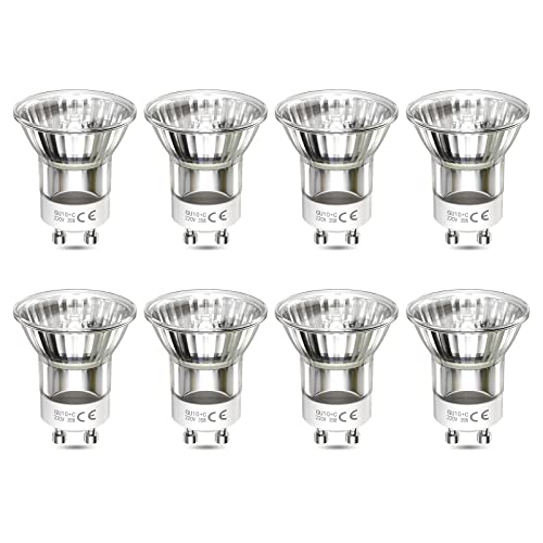 Luxvista Mini GU10 Halogenlampen 35W, Warmweiß 2700K Dimmbar MR11 Reflektorlampen, Entspricht 3W LED Lampen 360 Lumen,120 Grad, Strahler für Lavalampe, AC 220V–240V, 8 Stück Luxvista Mini GU10 Halogenlampen 35W, Warmweiß 2700K Dimmbar MR11 Reflektorlampen, Entspricht 3W LED Lampen 360 Lumen,120 Grad, Strahler für Lavalampe, AC 220V–240V, 8 Stück von Luxvista