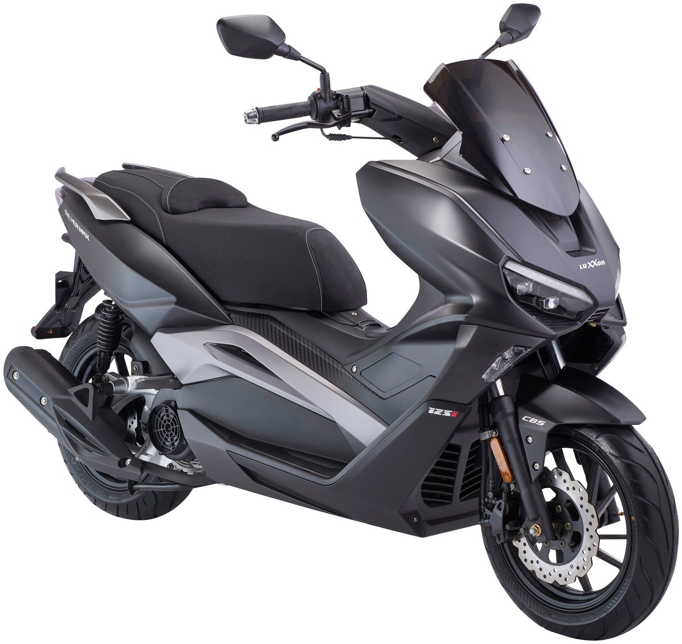 Luxxon Motorrad Silvermax, 124,6 ccm, 85 km/h, Euro 5 von Luxxon