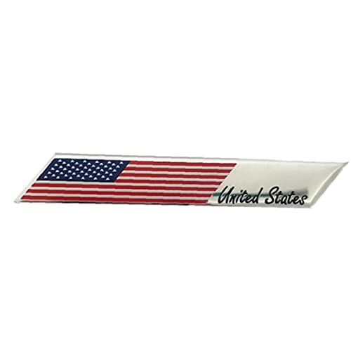 Amerikanische Flagge Autoaufkleber, Metall Us-flagge-emblem 4. Des Juli-lkw-stoßfängers-fensteraufklebers Patriotischem Aufkleber Für Fahrzeug von Luxylei
