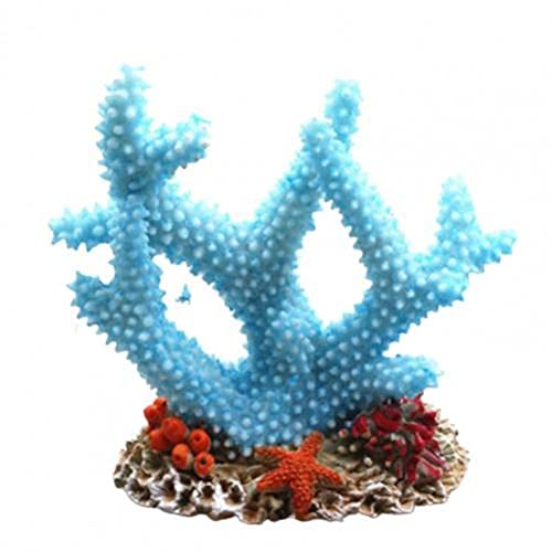 Luxylei Künstliche Korallenschmuck Aquarium Korallenharz Pflanzensimulations Wasserpflanzentank Pflanzen Landschaftsdekoration von Luxylei