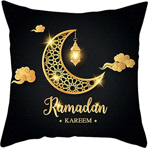 Luxylei Ramadan-Kissenbezug, Kissenbezug, muslimisches Sofa, Couch-Kissenbezug, dekorativer Kissenbezug für Zuhause, Schlafzimmer von Luxylei