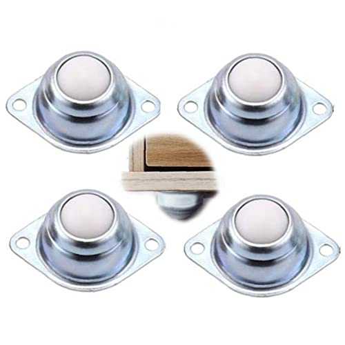 Self Adhäsive Schwenkräder 4pcs Mini Nylon Paste Universal Caster Wheels Riemenscheibe Für Mülleimer Untere Speicherboxmöbel von Luxylei