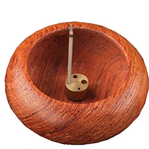 Luxylei Weihrauchstangenhalter Holder Holz Weihrauch Burner Bowl Weihrauchstangen Halter Asche Catchers Für Home Office Club Yoga Teehouse von Luxylei