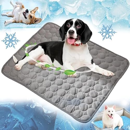 Luylmo Kühlmatte für Den Sommer, kühlmatte für Hunde Selbstkühlende Matte für Haustiere Summer Pet Ice Pad Abrieb und Bissfest Natürliche Kühlung von Luylmo