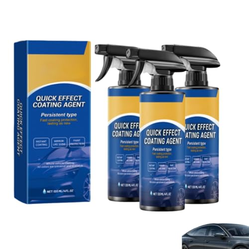 Quick Effect Coating Agent, Sopami Spray Auto, Hohe Schutzwirkung Schnell beschichtetes Auto Nano Spray,Autopolitur Scratch Repairing Spray, 5PCS, von Luylmo