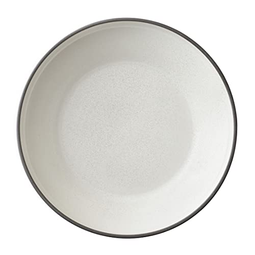 Luzerne MOD Deep Round Plate – Dusted White (2, D10.25 Inch X H2.5 Inch) von Luzerne