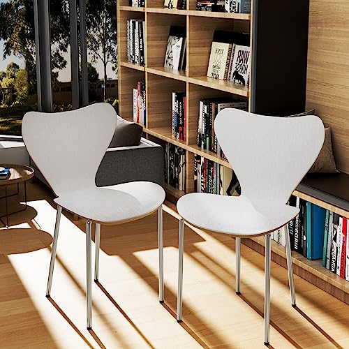Lvhecforhm Esszimmerstuhl Plastikstuhl 2er Set, Stuhl Esszimmerstühle, Wohnzimmerstühle mit Rückenlehne, Stühle für das Esszimmer Kunststoff Geeignet für Esszimmer, Wohnzimmer Weiß Modern Design Lvhecforhm Esszimmerstuhl Plastikstuhl 2er Set, Stuhl Esszimmerstühle, Wohnzimmerstühle mit Rückenlehne, Stühle für das Esszimmer Kunststoff Geeignet für Esszimmer, Wohnzimmer Weiß Modern Design von Lvhecforhm