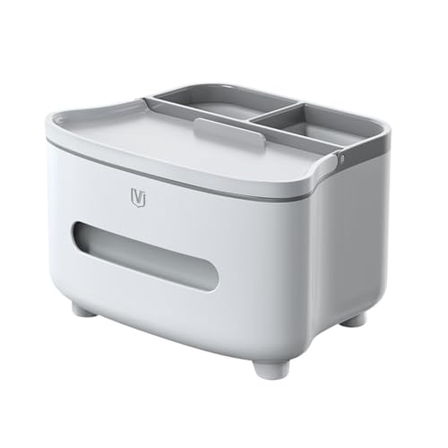 Lwaviwer Multifunktionale Taschentuchbox mit Handyschlitz, Dekoration, Taschentuchhalter, Weiß Lwaviwer Multifunktionale Taschentuchbox mit Handyschlitz, Dekoration, Taschentuchhalter, Weiß von Lwaviwer