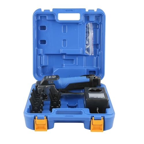 Kabelloses Rohraufweitungswerkzeug 1/4"-3/4" Elektrisches Bördelwerkzeug-Set Lithiumbatterie für weiche Kupfer-Aluminium-Messing-Rohre Hohe Leistung,StandardVEF-1 von LwiftGal
