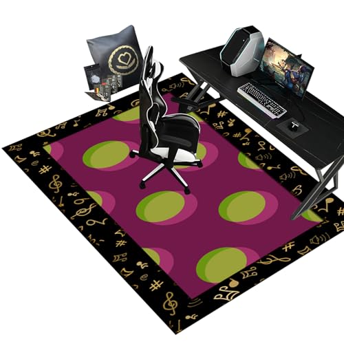 180 x 200 cm Bodenschutzmatte Bürostuhl, Gaming Stuhlmatten Stuhlunterlage, Schreibtischstuhl Unterlage für Laminat, Gaming Teppich, Bürostuhlunterlage Rutschfestes Kratzfest von LwnePoknQnbg