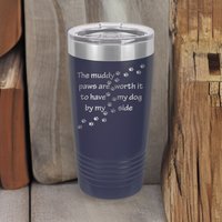 Muddy Paws - 20 Unzen Polarkamelbecher Die Perfekte Hommage An Ihren Hundebegleiter von LwrMountainCraftery