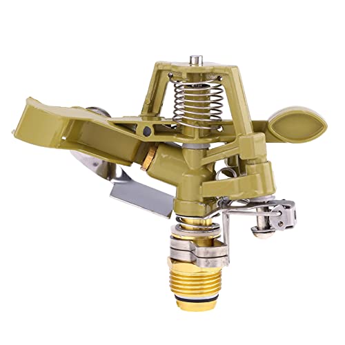 Lwuey 1/2 Zoll Impuls Rasensprenger, 360° Kreisregner mit 18m Reichweite für große Gärten Automatischer Sektorenregner 360° einstellbar Metallgehäuse mit Erdspieß Gartenbewässerung Lwuey 1/2 Zoll Impuls Rasensprenger, 360° Kreisregner mit 18m Reichweite für große Gärten Automatischer Sektorenregner 360° einstellbar Metallgehäuse mit Erdspieß Gartenbewässerung von Lwuey