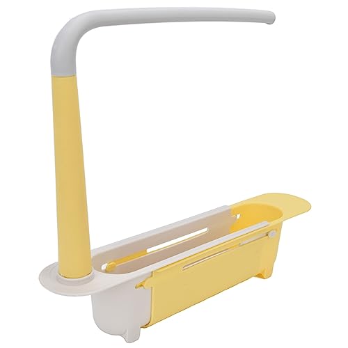Lwuey Teleskopischer Spülbecken Organizer, Verstellbarer Länge Spülbürstenhalter Handtuchhalter Ausziehbarer Tuchhalter Erweiterbarer PP Spülkorb für Geschirrbürste Seifenschale Abflusssieb(Gelb) Lwuey Teleskopischer Spülbecken Organizer, Verstellbarer Länge Spülbürstenhalter Handtuchhalter Ausziehbarer Tuchhalter Erweiterbarer PP Spülkorb für Geschirrbürste Seifenschale Abflusssieb(Gelb) von Lwuey