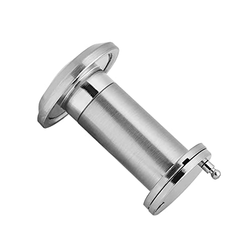 Türspion 16mm, Sicherheits Türspion 9/16 Zoll Durchmesser 200 Grad Weitwinkel Harz Linse Gebürstetes Drehbarer Privatsphäre Abdeckung Türen Einer Dicke 1-3/8 bis 2-3/8 Haus Büro Hotel (Gebürstet) von Lwuey