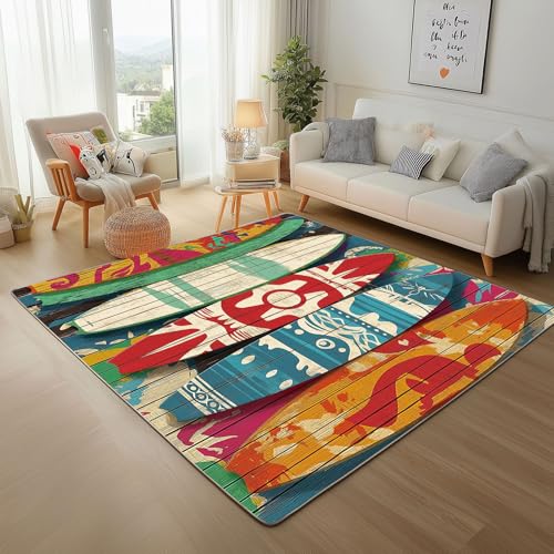 Lwznbio Teppich Läufer 80x150 cm Skateboard Drucken Wohnzimmerteppich Kurzflor Waschbar rutschfest Holzmaserung Teppiche Weich für Eingang Flur, Küche, Wohnzimmer, Schlafzimmer Lwznbio Teppich Läufer 80x150 cm Skateboard Drucken Wohnzimmerteppich Kurzflor Waschbar rutschfest Holzmaserung Teppiche Weich für Eingang Flur, Küche, Wohnzimmer, Schlafzimmer von Lwznbio