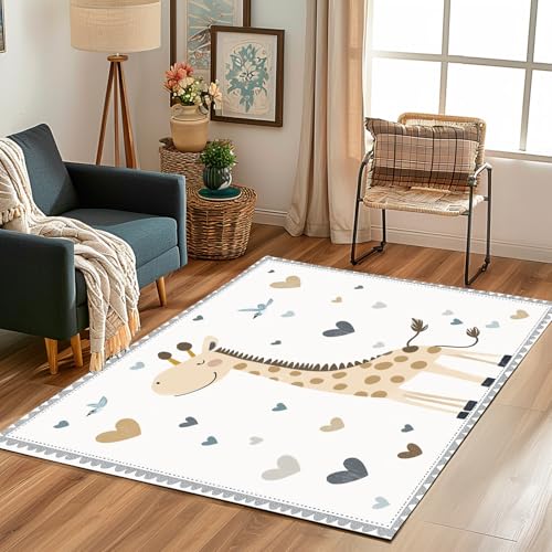 Lwznbio Traum Qualle Wohnzimmerteppich 200x280 cm Meereslebewesen Teppich Kurzflor, Weich rutschfest Waschbare Teppiche Marine Thema Eingangsteppich Fußmatte Schlafzimmer Kinderzimmer von Lwznbio
